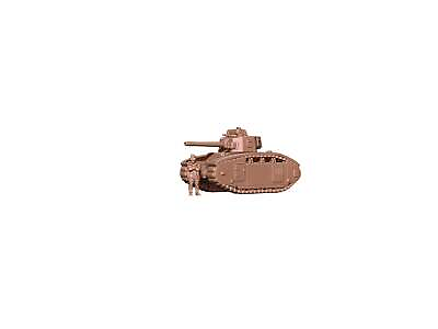 #ad G1 Tank French Army 28 mm 1 56 Scale $20.00