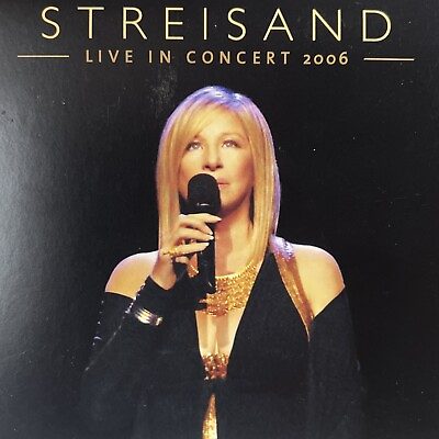 #ad Live in Concert 2006 by Barbra Streisand CD 2007 $3.24