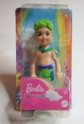 #ad Original Barbie Merboy Dreamtopia Mermaid Rainbow Cove Chelsea Green Merman Tail $6.00