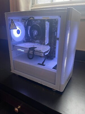 #ad NEW CUSTOM all White Gaming Pc Build Rtx 3060 $775.00