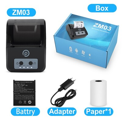 #ad Box Printer Mini amp;paper BluetoothUSB Wireless 58MM Application Poket Mobile WIF $38.90