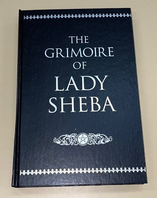 #ad Grimoire of Lady Sheba Book of Shadows Jessie Wicker Bell 2001 Occult Magick $29.99