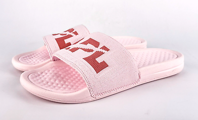#ad APL BL Techloom Knit Slide Sandal Bleached Pink Cedar Womens Size 9 NEW Big Logo $54.95