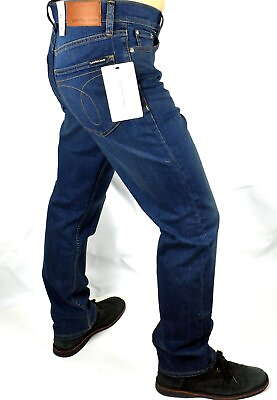 Calvin Klein CK Men#x27;s Straight Jeans 81KO700401 $31.50