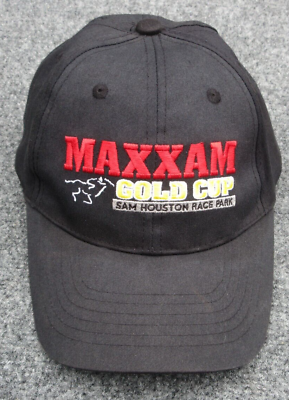 #ad Sam Houston Race Park Gold Cup Hat Cap NICE hook n loop $5.18
