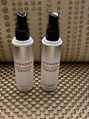 #ad 2 Sephora Beauty Amplifier Set and Refresh Spray 2.7 oz. Full Size New No Cap $19.50