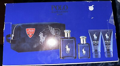 #ad Polo Blue By Ralph Lauren Gift Set $110.00