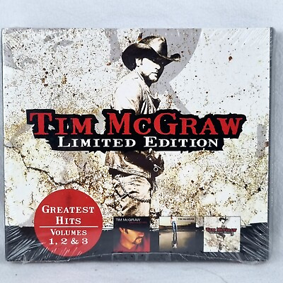 #ad TIM MCGRAW Greatest Hits Volumes 1 2 amp; 3 3xCD NEW Sealed Ltd Edition 43 Trax AU $23.97