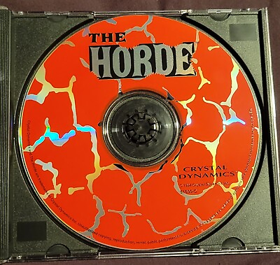 #ad The Horde PC 1994 Crystal Dynamics Windows Game CD ROM Version $15.00