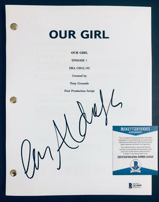 #ad actor Ben Aldridge quot;Charlesquot; autograph signed Our Girl TV Script BAS COA Beckett $100.79