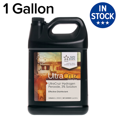 #ad #ad UltraCruz Hydrogen Peroxide 3% 1 Gallon $13.95