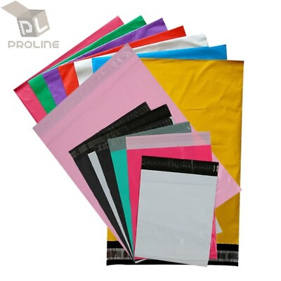 Any Size Poly Mailer Self Sealing Shipping Envelopes Mailing Bags Plastic 2.5Mil $189.91