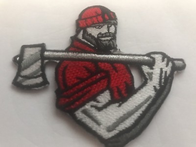 #ad LUMBERJACK LOGGER AXE MAN EMBROIDERED Iron on patch NEW 2.5quot; x 3quot; $6.69