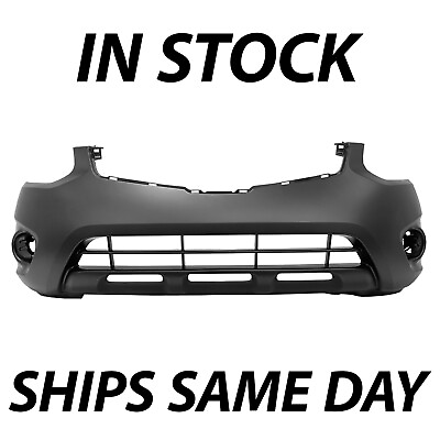 #ad NEW Primered Front Bumper Cover Replacement for 2011 2013 Nissan Rogue S SL SV $147.49