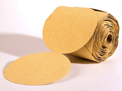 #ad 50 100x Sanding discSandpaper Roll AdhesivePSA Sticky Back 6quot; Grit 60 800 $22.79