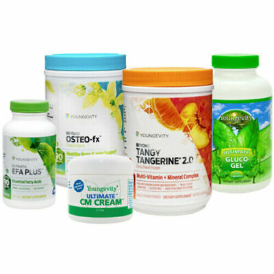 #ad Youngevity Healthy Body Bone and Joint Pak 2.0 Powder Calcium Gluco Gel CM Cream $207.00