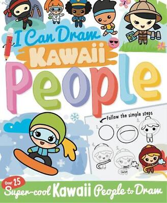 #ad I Can Draw Kawaii People by Calver Paul English Paperback Book $13.20