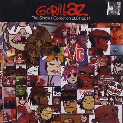 #ad Gorillaz The Singles Collection 2001 2011 Gorillaz CD AWVG The Fast Free $7.99