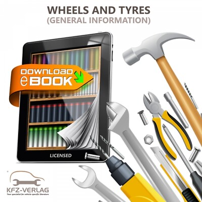 #ad VW Golf 7 5G AU 2013 2020 wheels tyres general info repair workshop manual ebook EUR 17.00