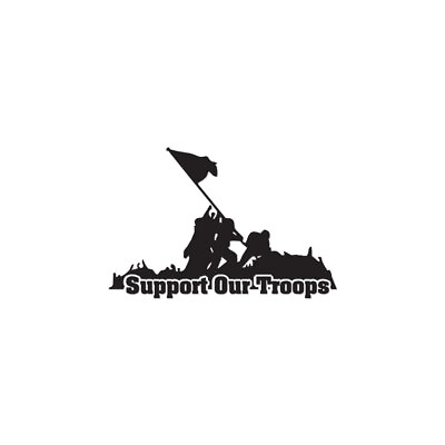 #ad War Memorial Support Troops Decal Sticker Multiple Colors amp; Sizes ebn2246 $23.95