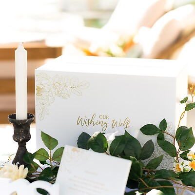 #ad Splosh Our Wedding Wishing Well Card For Money Box Gift Holder Great Wedding AU $75.30