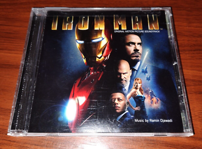 #ad Iron Man Original Motion Picture Soundtrack CD 2008 Ramin Djawadi Rare $19.99
