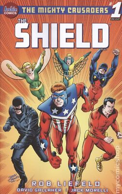 #ad Mighty Crusaders the Shield 1E Ordway Variant FN 2021 Stock Image $3.60