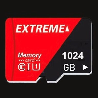 #ad Micro SD Card 1TB 1024GB Extreme Micro SD Memory Card TF Adapter USA SELLER $12.29