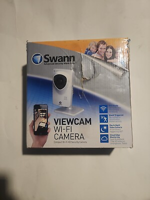 #ad Swann Viewcam Compact Wi Fi HD Advanced Security Camera $34.99