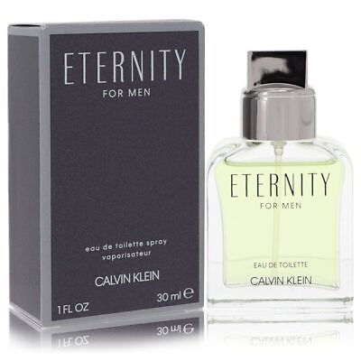 Eternity Cologne By Calvin Klein Eau De Toilette Spray 1oz 30ml For Men $29.94