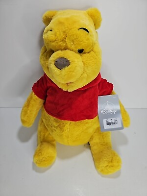 #ad *NWT* OFFICIAL DISNEY WINNIE THE POOH 12quot; PLUSH SITTING *SEE TAG PHOTOS* $15.99