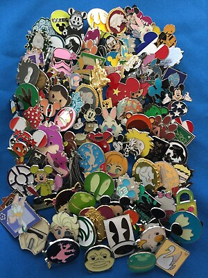 #ad Disney Assorted Pin Trading Lot Pick Size From 5 300 Brand New No Doubles $10.90