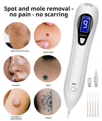 #ad Laser Plasma Pen Mole Removal Dark Spot Skin Tag Tattoo Mole Wart Remover Pen $31.04