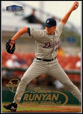 #ad 1998 Fleer Tradition #550 Sean Runyan Rookie RC FREE SHIPPING $1.59