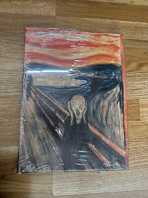 #ad The Scream by Edvard Munch Expressionism Painting Real Canvas Art Print $20.00