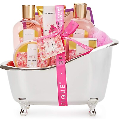 Spa Baskets for Women Spa Luxetique Gifts Basket for Women Mother#x27;s Day Gift $69.94