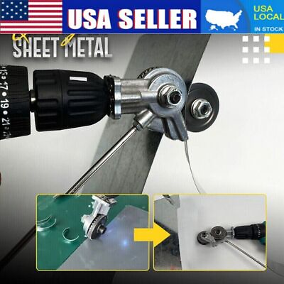 #ad Electric Drill Plate Cutter Sheet Metal Nibbler Precise Cutting Sheet Cutter US $10.89