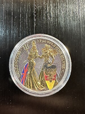 #ad 2019 Germania The Allegories Britannia amp; Germania Colored 1 oz silver Minted 250 $98.10