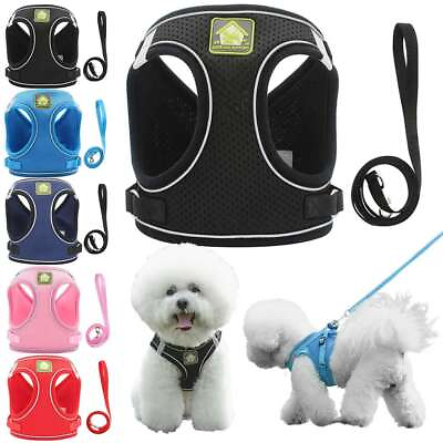 #ad No Pull Dog Pet Harness Adjustable Control Vest Dogs Reflective XS S M Large XL $7.12