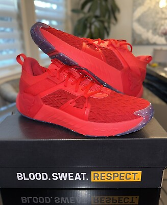 #ad Under Armour Project Rock 6 Holiday Red Training Shoe Mens Sizes Brand New $119.99
