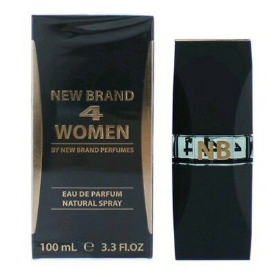 #ad #ad 4 Women by New Brand 3.3 oz EDP Perfume for Women New in Box $10.86