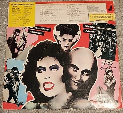 #ad The Rocky Horror Picture Show – Original Soundtrack Vinyl LP Same Day Shipping $22.99