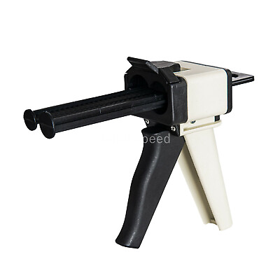 #ad Dental Impression Material Mixing Dispenser Caulking Gun 1:1 1:2 Ratio Tips $24.64