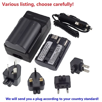 #ad Battery or charger FOR CANON BP 511a EOS 300D D60 Rebel Kiss Digital EOS DS6041 $17.47