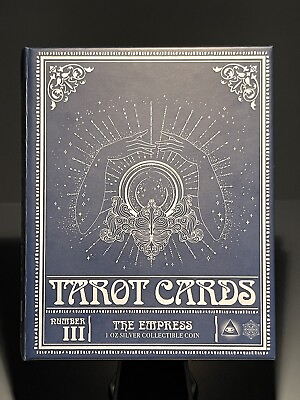 #ad 2021 Tarot Card: The Empress 1 oz .999 Silver Proof Coin 4th in Series #3 $595.00