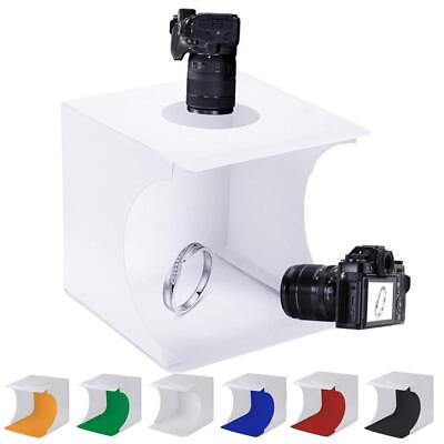 #ad Mini Photo Studio Tent Jewelry Light Box Kit Portable Foldable Small Home Ph $12.75