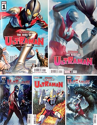 #ad ULTRAMAN Rise of Ultraman #1A #2D #3A #4C#5A 2020 Marvel Comics SET $33.95