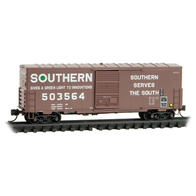 #ad Southern Railway 40#x27; Standard Box Car Micro Trains MTL#024 00 500 N Scale $28.50