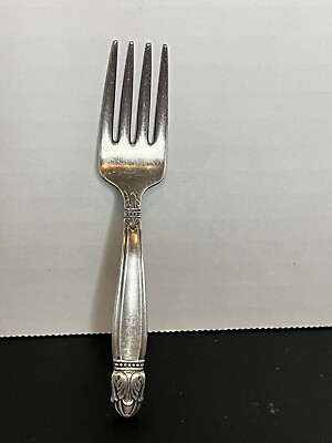 #ad Vintage Homes amp; Edwards IS Baby Fork Silver Granny Core Gift Estate Old Retro $10.00