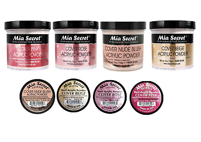 #ad #ad Mia Secret Cover Acrylic Powder PINK ROSE BEIGE NUDE BLUSH 0.5oz1oz 2oz 4oz $8.99